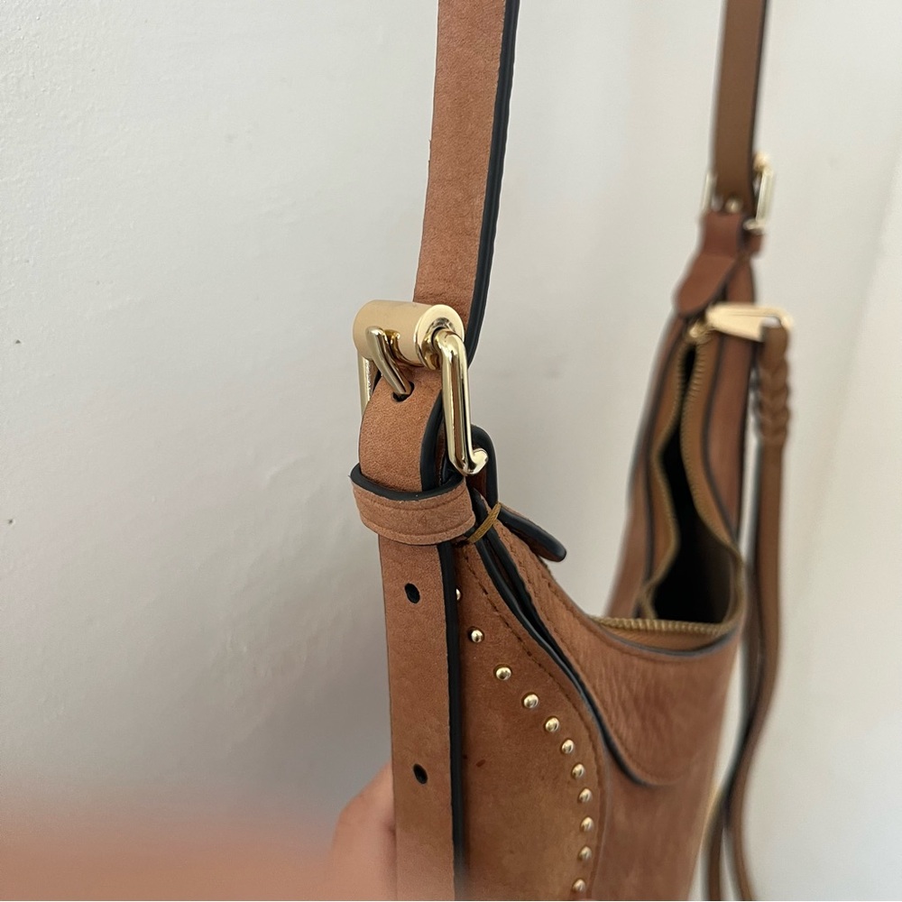 Rebecca Minkoff | brown suede crossbody purse - Picture 5 of 5